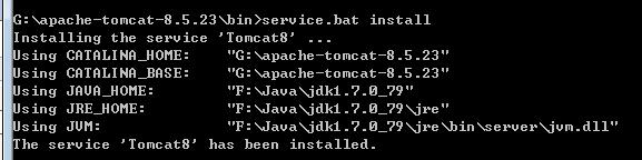 java:安装tomcat8/tomcat9(简单安装配置)_解压文件_05