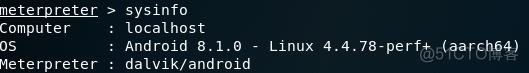 记一次msfconsole_android渗透实验_ip地址_09