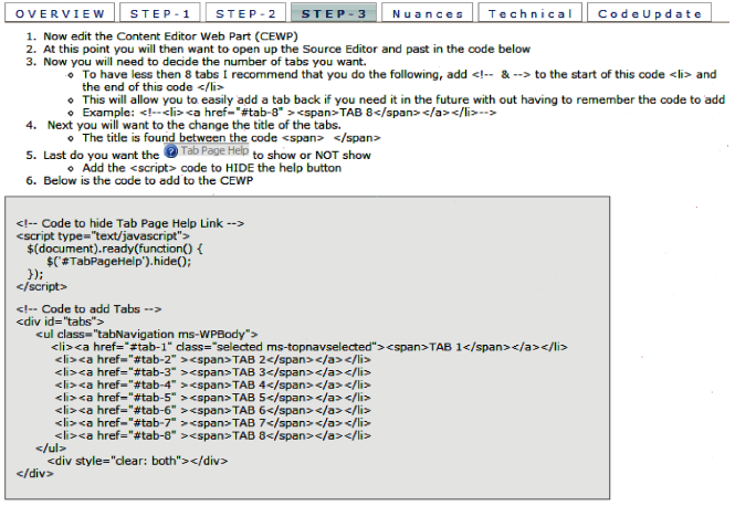 SharePoint 2010 At Work--SharePoint 2010 Tab Page 创建选项卡页面_jquery