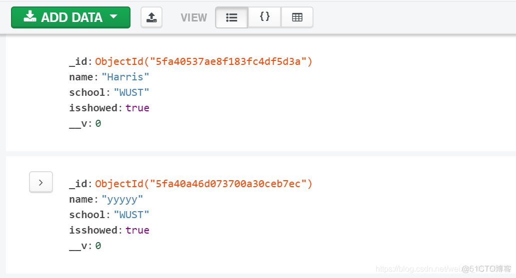 node.js使用mongoose模块建立数据库连接到mongoDB_数据库_04