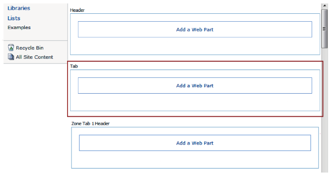 SharePoint 2010 At Work--SharePoint 2010 Tab Page 创建选项卡页面_jquery_03