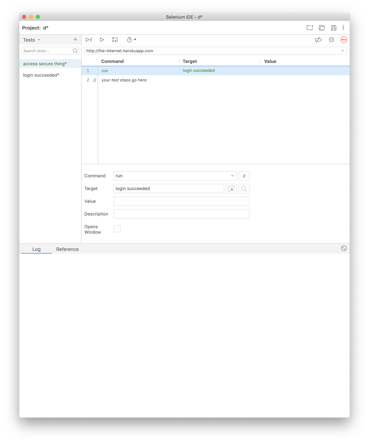 开源Web自动化测试工具Selenium IDE_复用_02