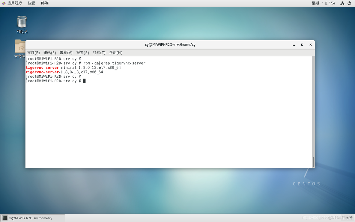 CentOS7.x安装VNC实录_配置文件_02