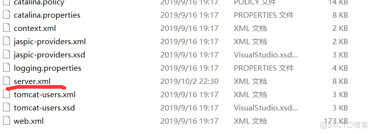 Tomacat目录以及服务器配置文件信息_文件名_04