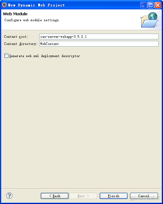 Eclipse调试cas server 3.5.2.1_spring_04