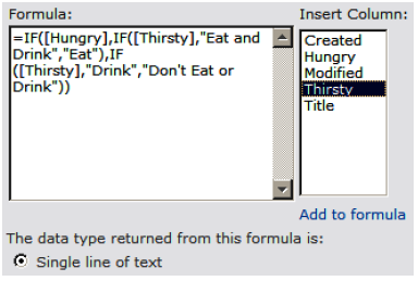 SharePoint 2010 At Work--Taming the Elusive Calculated Column：Logic Functions_自定义_24