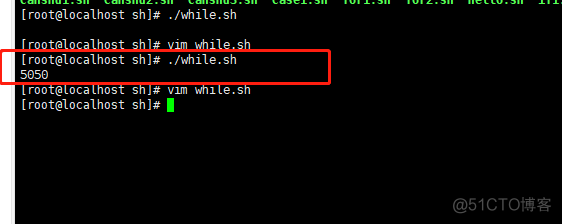 Shell循环 - while和until_bash_02