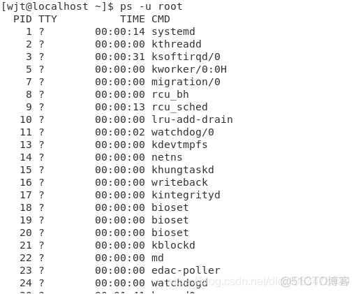 Linux：ps命令详细使用_命令行_02