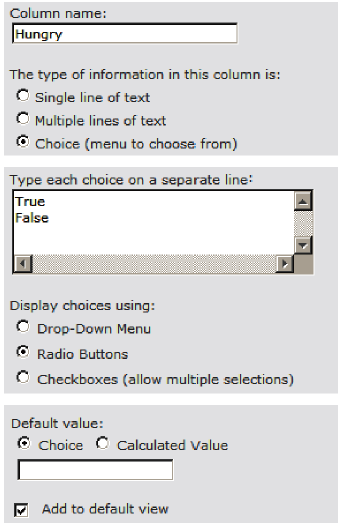 SharePoint 2010 At Work--Taming the Elusive Calculated Column：Logic Functions_自定义