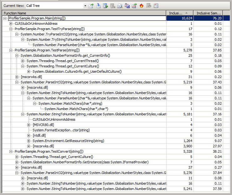 使用Profiler分析程序性能_Profiler_03