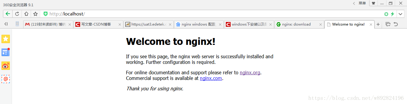 windows下安装以及配置nginx_官网_03