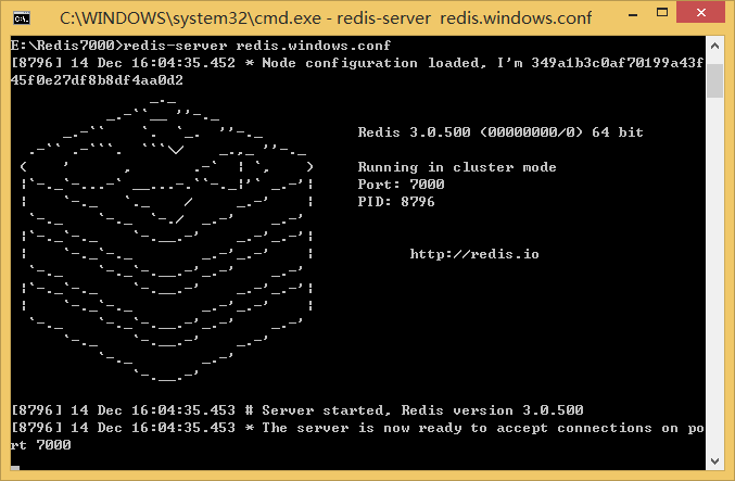 Redis 学习记录 - 在windows环境安装部署_redis_02