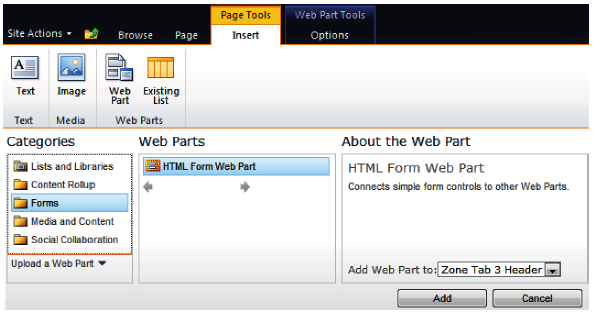 SharePoint 2010 At Work--SharePoint 2010 Tab Page 创建选项卡页面_jquery_04