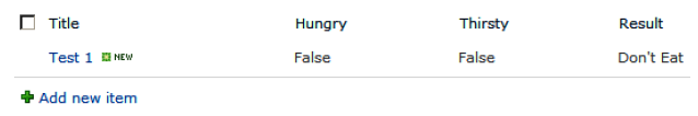 SharePoint 2010 At Work--Taming the Elusive Calculated Column：Logic Functions_单选按钮_20