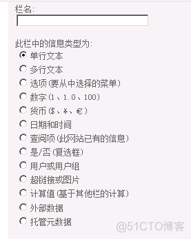 SharePoint 2010 自定义字段_字段类型