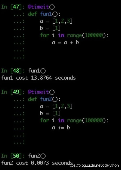 在Python 中 a=a+b 与 a+=b 区别，你真的知道嘛？_创建对象