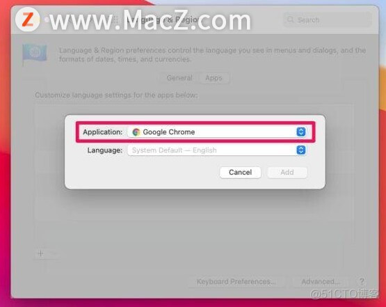 如何在 Mac 上更改特定应用程序的语言？_偏好设置_05
