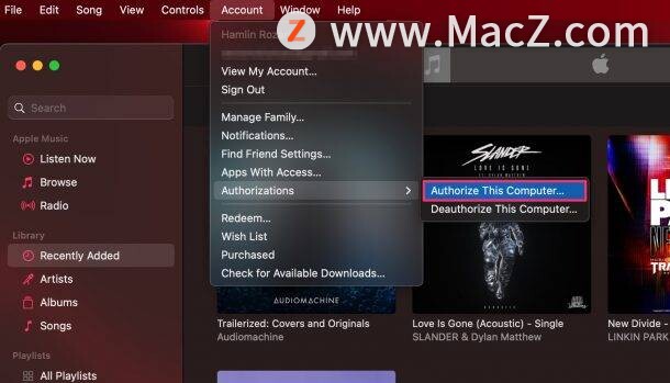 如何授權(quán)您的Mac播放AppleMusic？_蘋果mac_04