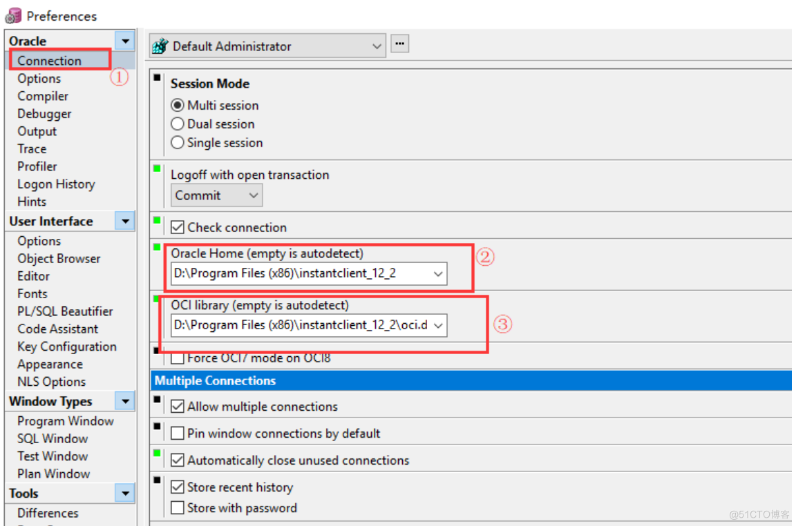 配置plsql developer连接oracle_oracle