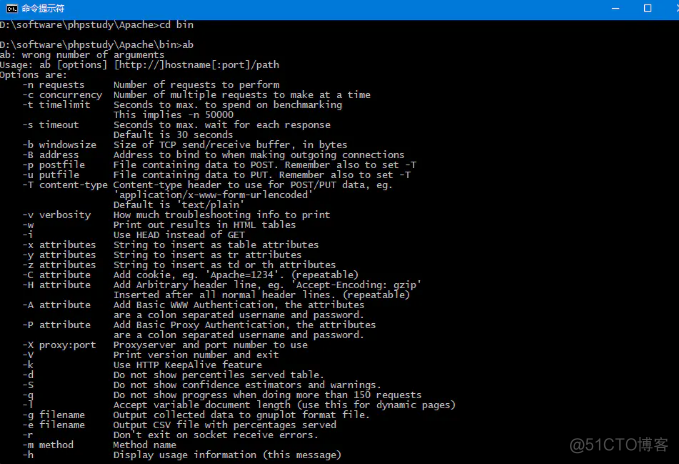 如何使用apache ab性能测试工具进行压力测试_测试工具_02