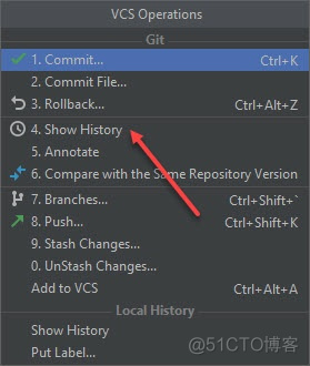 IntelliJ 源代码文件的历史如何查看_Linux_02