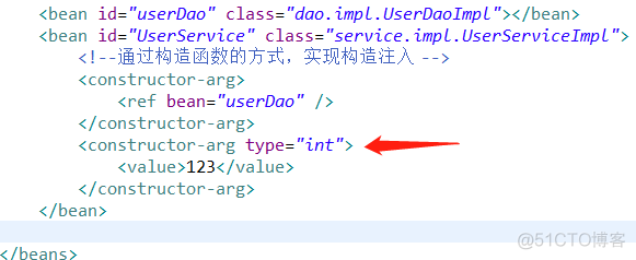 Spring框架-构造注入的属性问题-type属性_构造方法