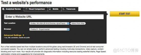12个免费在线的Web网站性能测试工具_html