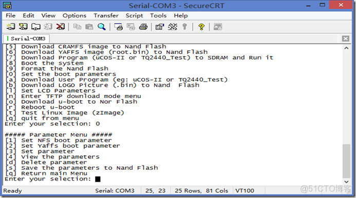 把Linux目录挂载到开发板、设置开发板从NFS启动、取消开发板从NFS启动_网线_22