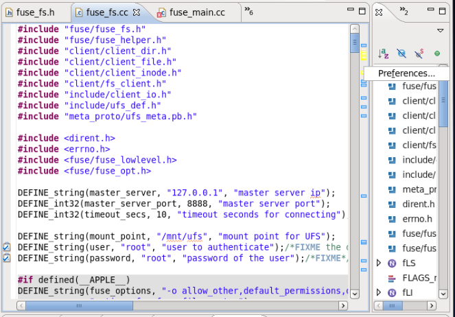 Eclipse IDE for c/c++ 可以设置变量匹配高亮显示颜色_c++