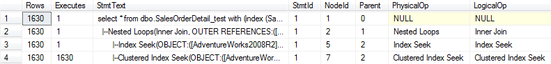 Sql Server中的表访问方式Table Scan, Index Scan, Index Seek_数据_15