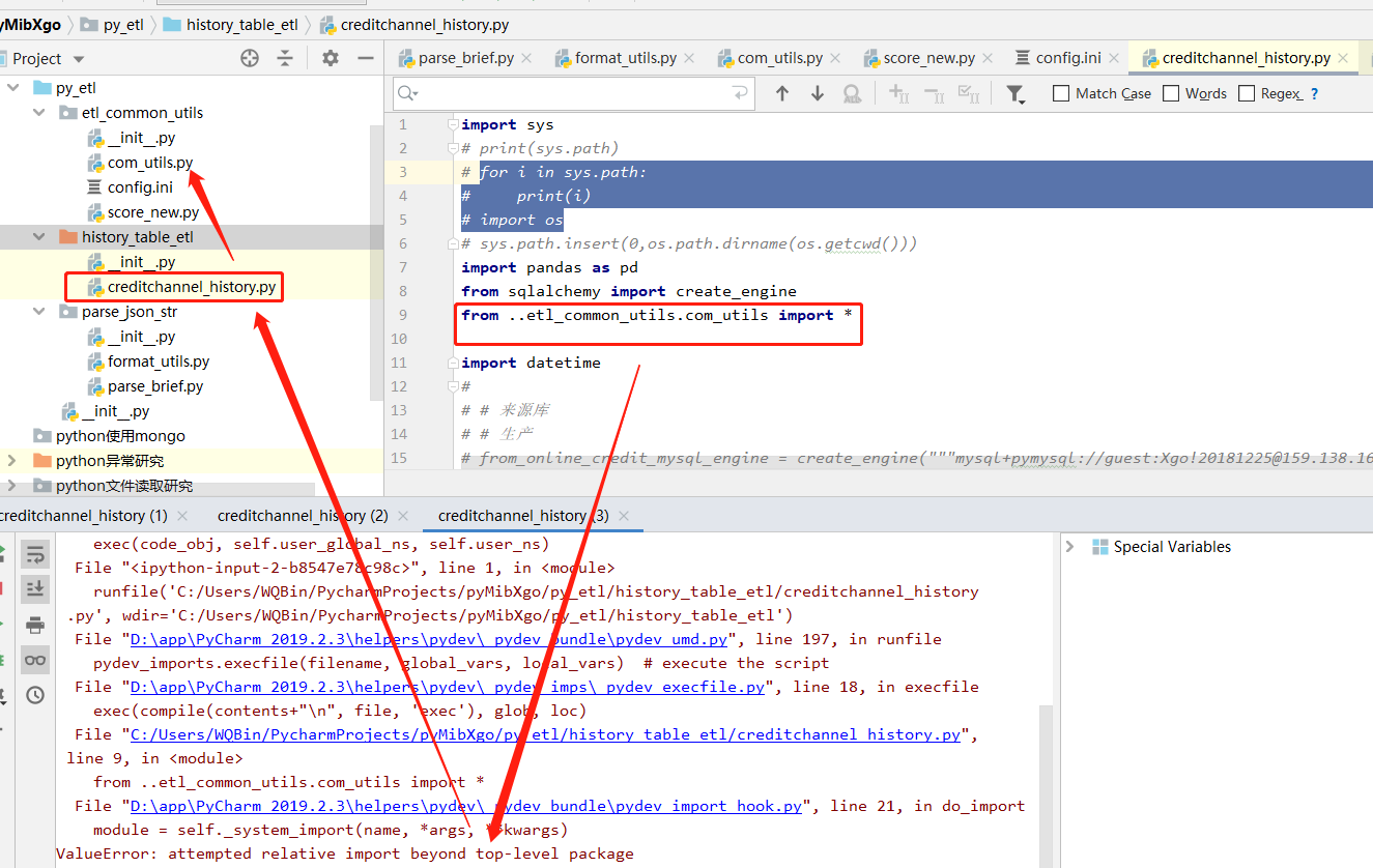 ValueError: Attempted Relative Import Beyond Top-level Package ...