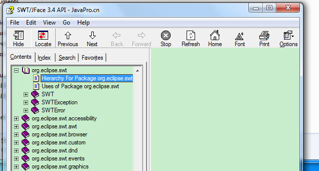 关于SWT/JFace的API文档_eclipse