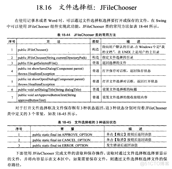 Java——下拉列表框，复选框，列表框，文件选择框_类名_08