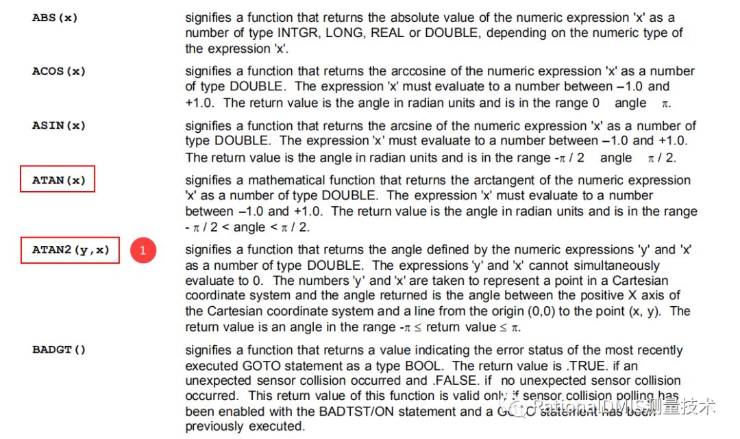 RationalDMIS 7.1自动计算旋转角度（三角函数ATAN2(Y,X)）_拟合_03