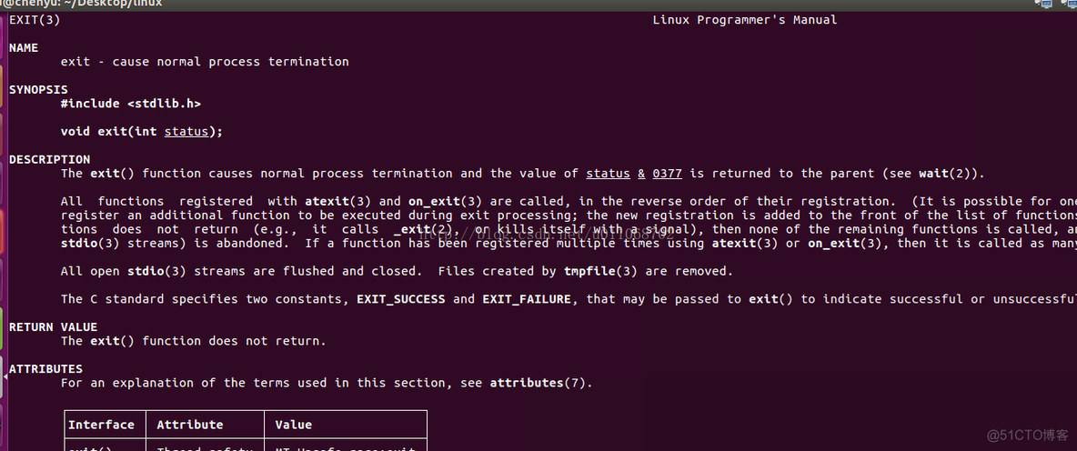 linux c之出现warning: implicit declaration of function ‘exit’ [-Wimplicit-function-declaration]这个问题_warning implicit dec_02