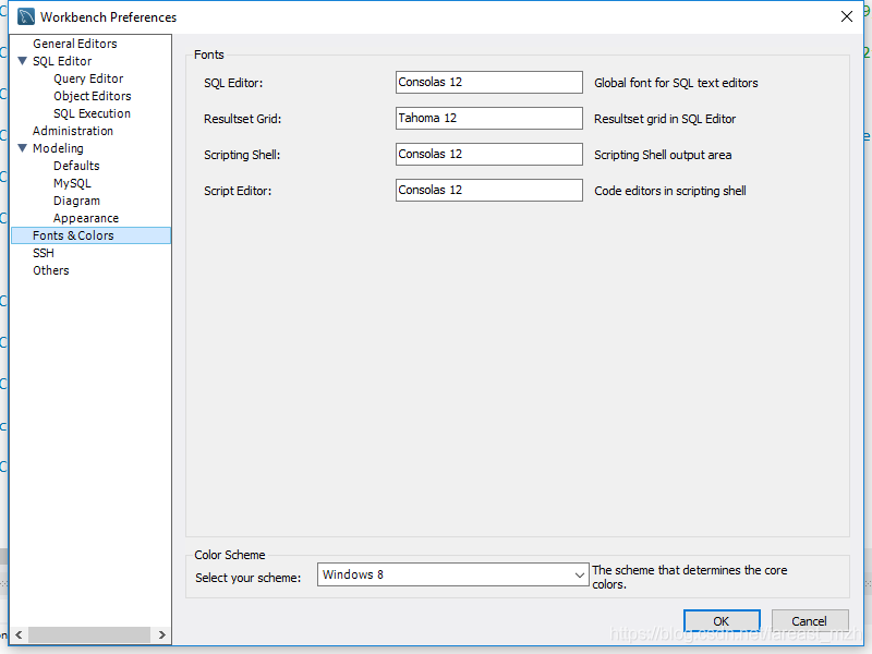 mysql workbench 修改字体大小 eclipse修改字体大小_workbench_02