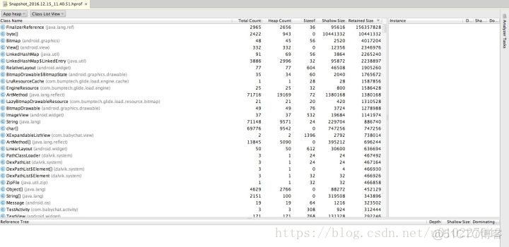 使用Android Studio和MAT进行内存泄漏分析_android_11