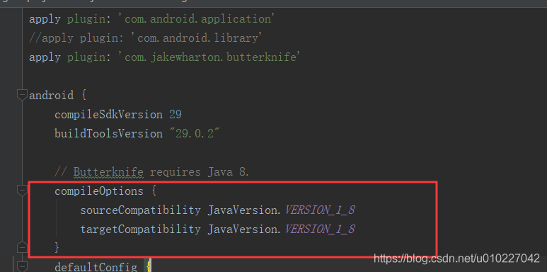 Static interface methods are only supported starting with Android N (--min-api 24): #1416_java