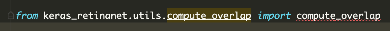 ModuleNotFoundError: No module named ‘keras_retinanet.utils.compute_overlap‘_github_03