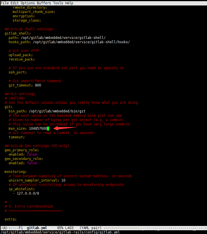 git clone error: RPC failed; result=22, HTTP code = 404 fatal: The remote end hung up unexpectedly_emacs