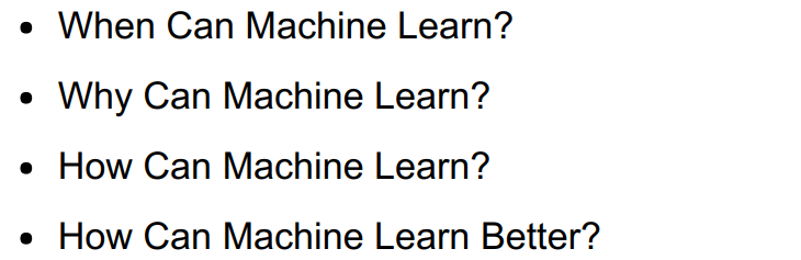 《机器学习基石》第一周 —— When Can Machine Learn?_数据集