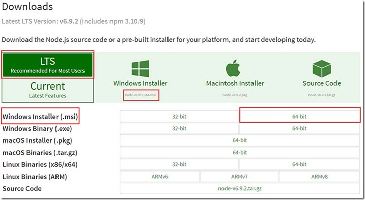 Node.js安装及环境配置之Windows平台_javascript