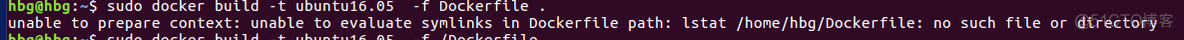 unable to prepare context: unable to evaluate symlinks in Dockerfile path:_编程