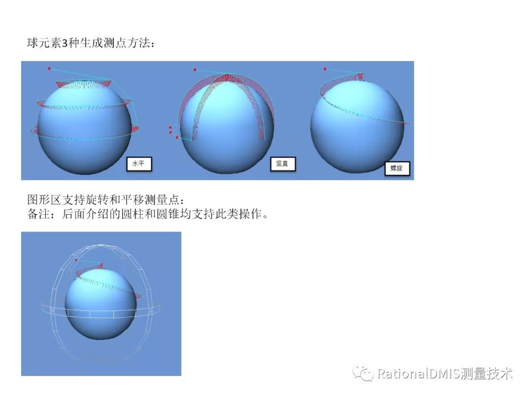 RationalDMIS   各元素右键测点分布规则_测量_11