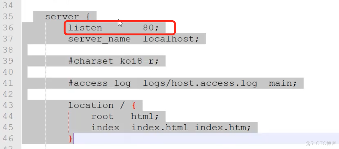 Nginx - nginx.conf 配置文件_学习_05