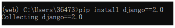 安装django框架：虚拟环境准备 框架安装_django_03