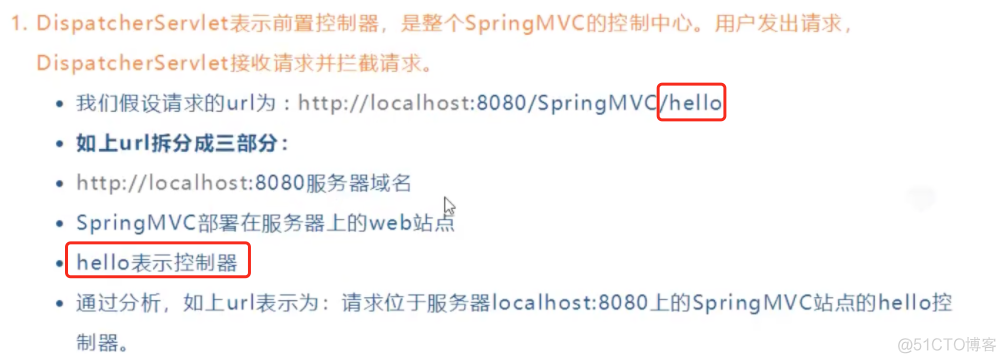 SpringMVC - ***重要***SpringMVC执行流程 + 写一个简单的SpringMVC_xml_12