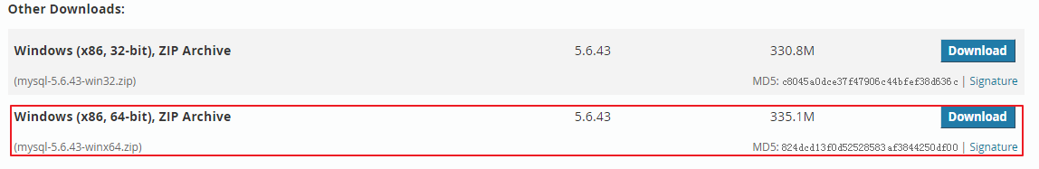 Windows7 64位 安装mysql_官网_03