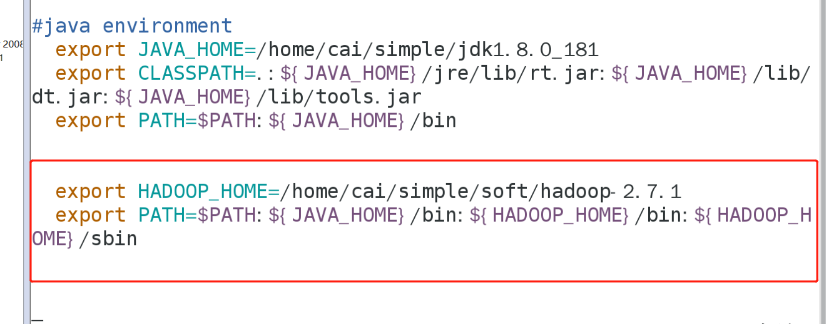 在Vmware中Centos下的Hadoop环境搭建_java_18